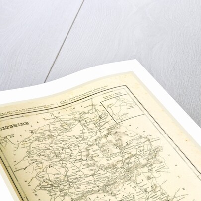 Map wiltshire, UK by Anonymous