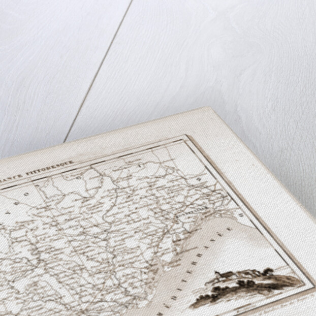 France pittoresque, Herault, map by Anonymous