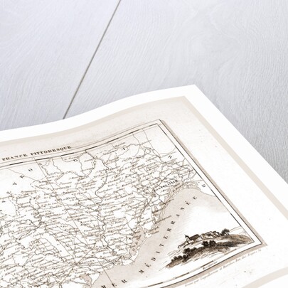 France pittoresque, Herault, map by Anonymous