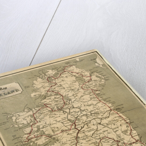 Ireland in 1834, map by Anonymous