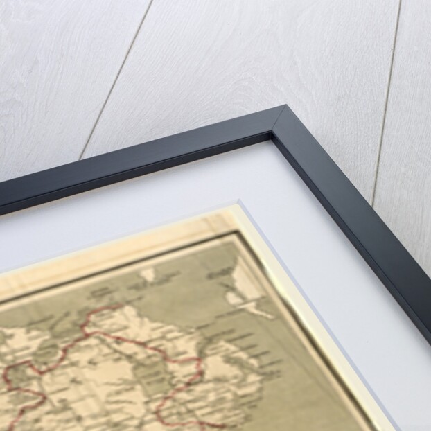 Ireland in 1834, map by Anonymous