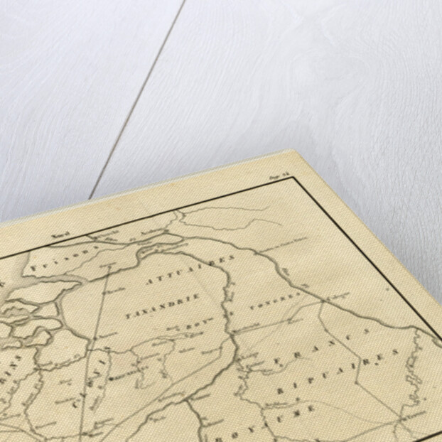 Map of Belgium by Anonymous