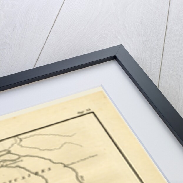 Map of Belgium by Anonymous