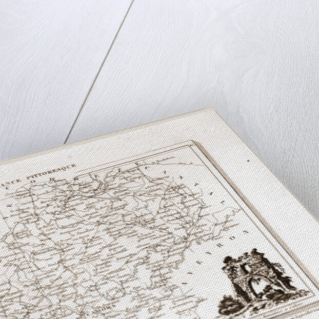 France pittoresque,Lot, map by Anonymous