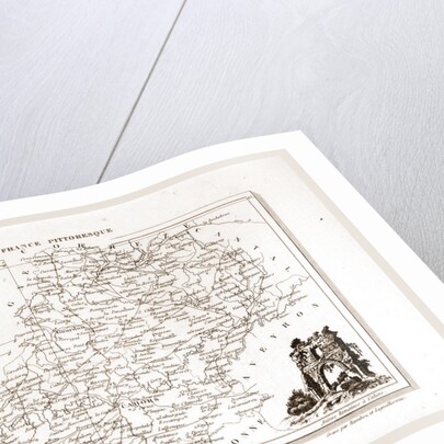 France pittoresque,Lot, map by Anonymous