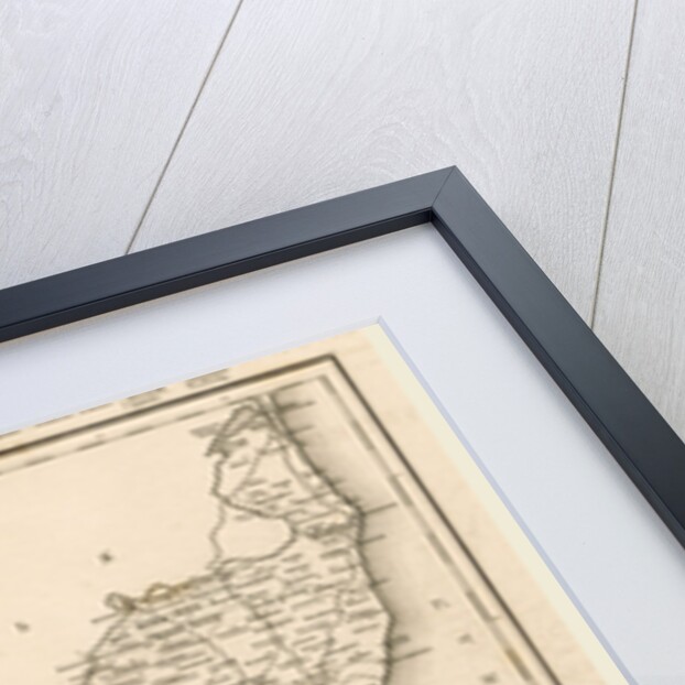 Map Suffolk UK by Anonymous