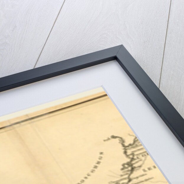 Ireland in 1834, map of the river Shannon by Anonymous