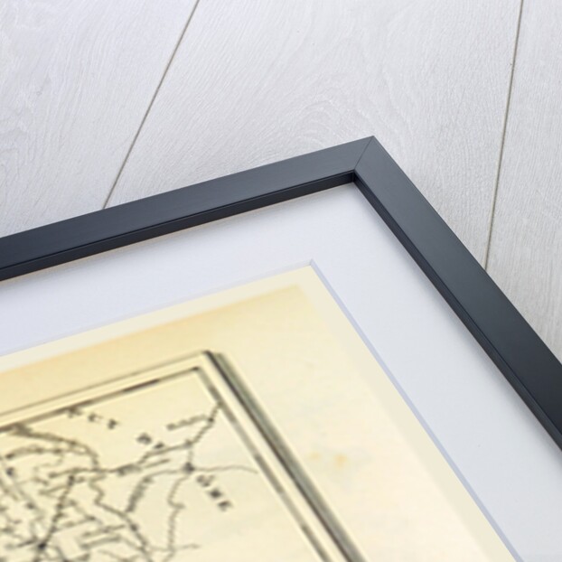 Map Correze, France pittoresque by Anonymous