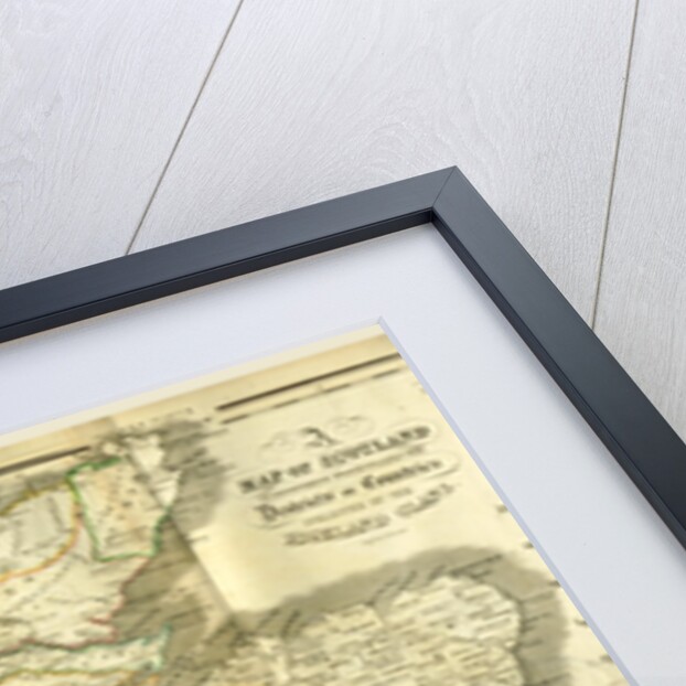 A History of the Highlands and of the Highland Clans, Map of Scotland by Anonymous