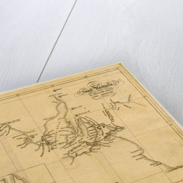 Map of South Australia by Anonymous