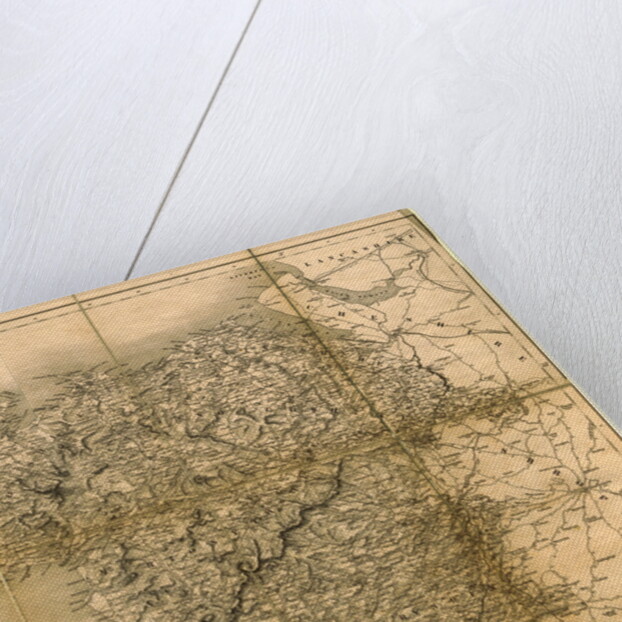 Map, Excursions in North Wales, including Aberystwith and the Devil's Bridge, 1838 by Anonymous