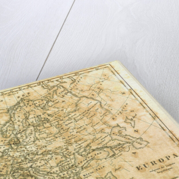 Map Europe by Anonymous