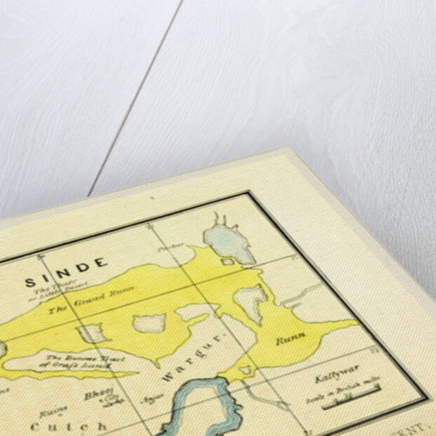 Sketches, taken during a residence in one of the Northern Provinces of Western India, Sinde, the Runn, map by Anonymous