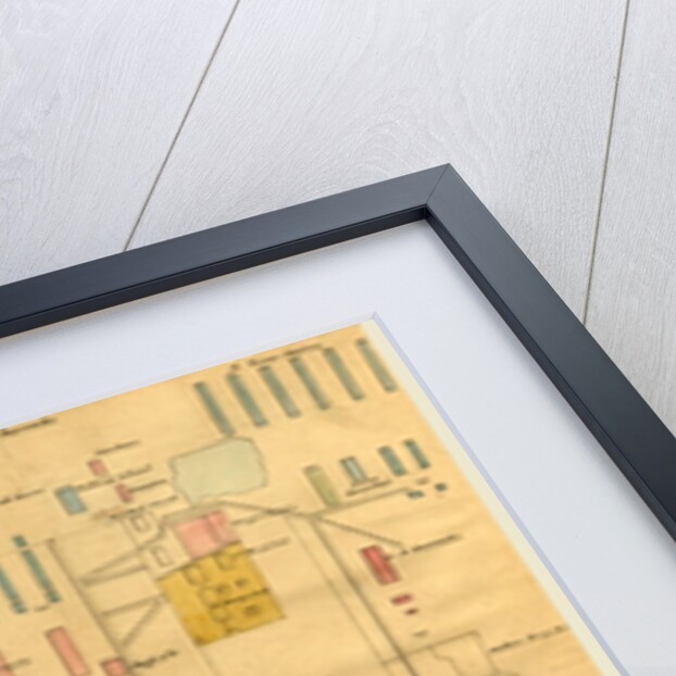 On the topography of Meerutt, and the principal diseases which prevailed in the 1st brigade of Horse Artillery at that place, 19th century drawing by Anonymous