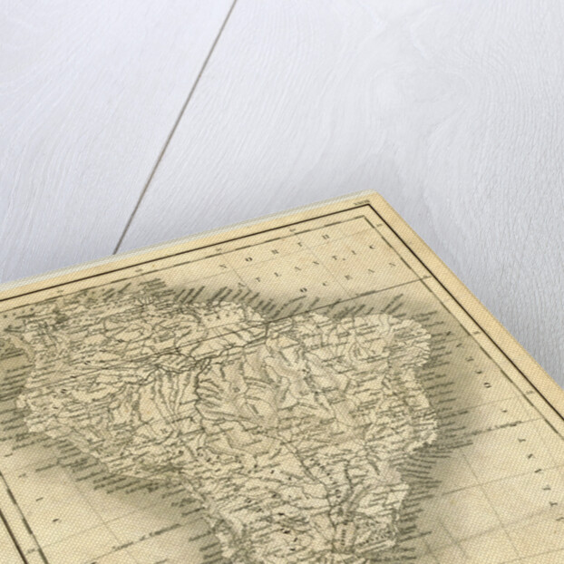 Map South Ameica by Anonymous