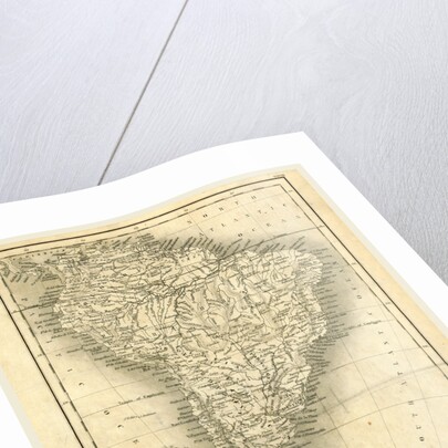 Map South Ameica by Anonymous