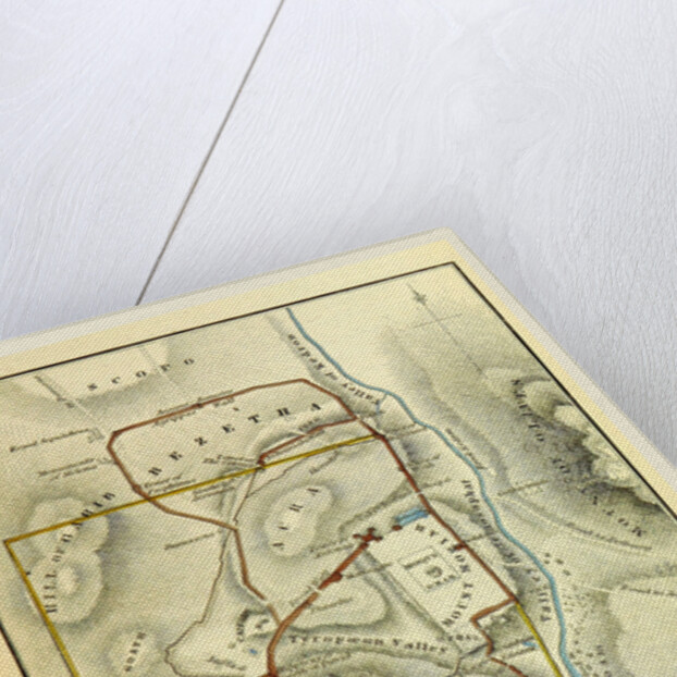 Map Jerusalem by Anonymous