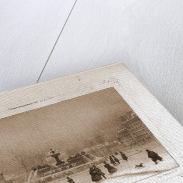 Vue de Chateau D'Eau, Paris and surroundings by M. C. Philipon