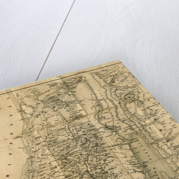 Map, Biblical Researches in Palestine, Mount Sinai by Anonymous