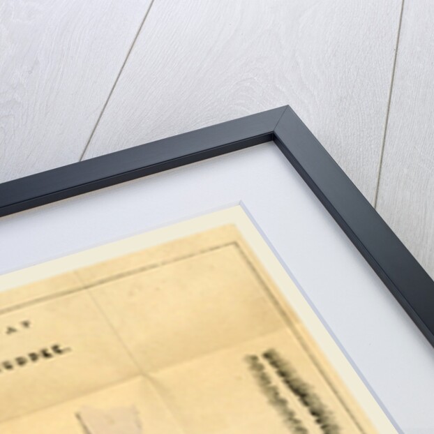 Map Landoha Nuddee, of 1833 by Anonymous