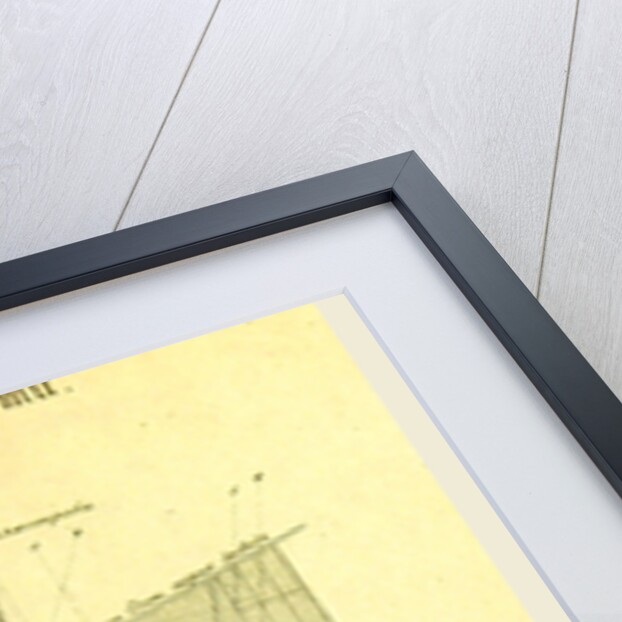 Map Russia, River Neva, djerv poluostrov by Anonymous