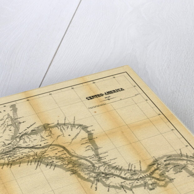 Map Centro America by Anonymous