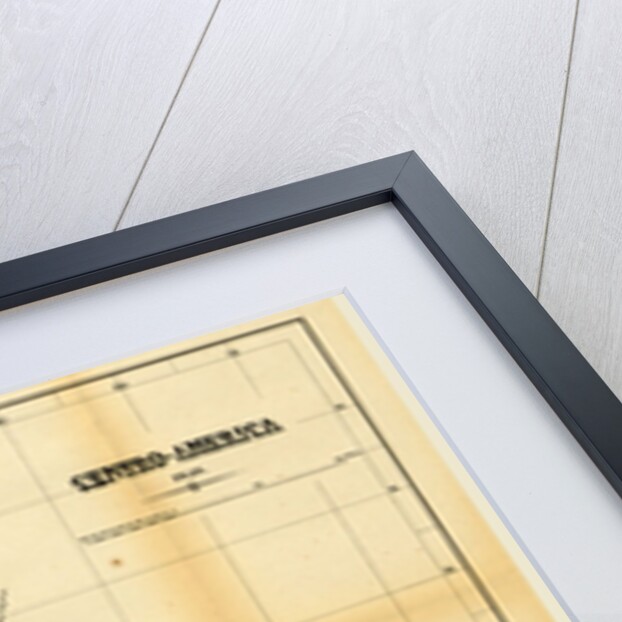 Map Centro America by Anonymous