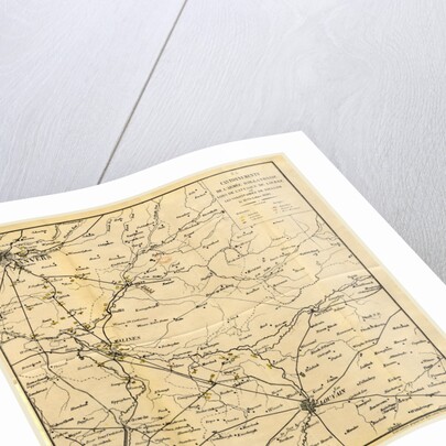 Cantonnements of the Dutch army in Belgium in 1830 by Anonymous