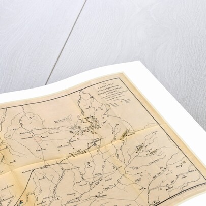 Positions of the Dutch Army in Belgium in 1831 by Anonymous