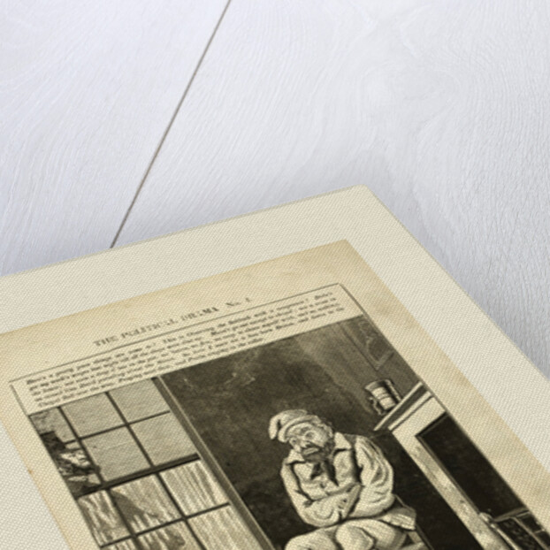 The Political drama. A series of caricatures, 'John Bull or an Englishman's fireside!' by Anonymous