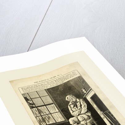 The Political drama. A series of caricatures, 'John Bull or an Englishman's fireside!' by Anonymous