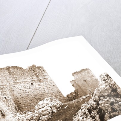 Castle, Castelvecchio Calvisio, L'Aquila, Abruzzo by Anonymous