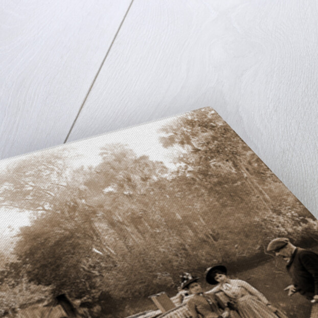 On the Tomoka, Jackson, Tourist trade, Rivers, Alligator hunting, United States, Florida, Tomoka River, 1880 by William Henry