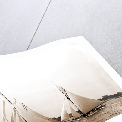 Start, forty footers, August 18, 1890, Regattas, 1890 by Anonymous