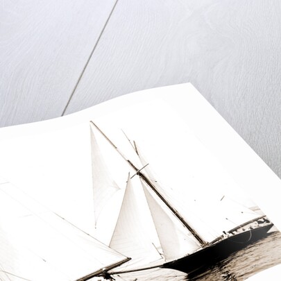 Start, Gossoon and Minerva, Gossoon (Sloop), Minerva (Yacht) by Anonymous