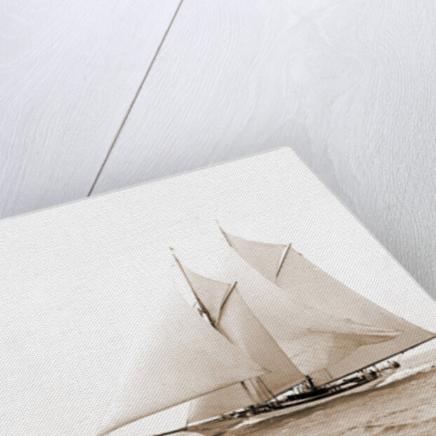 Quickstep and Gloriana, August 6, 1892, Quickstep (Schooner), Gloriana (Yacht) by Anonymous