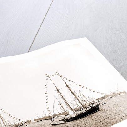 N.Y.Y.C. fleet, Vineyard Haven, New York Yacht Club, Yacht clubs, Massachusetts, Vineyard Haven, 1892 by Anonymous