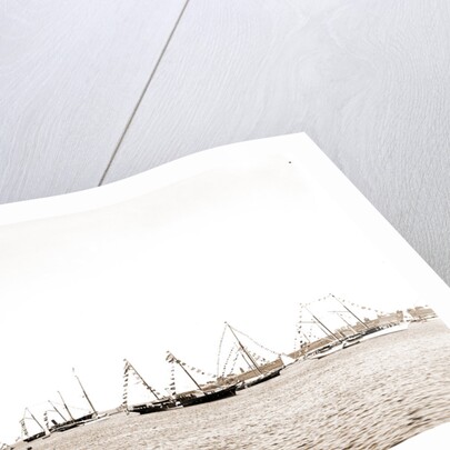N.Y.Y.C. fleet, Vineyard Haven, August 7, '92, New York Yacht Club, Yacht clubs, Massachusetts, Vineyard Haven, 1892 by Anonymous