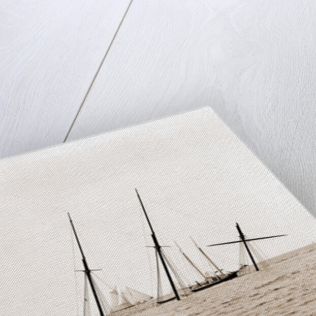 Wreck of Alba, Aug. 8, 1892, Alba (Yacht) by Anonymous