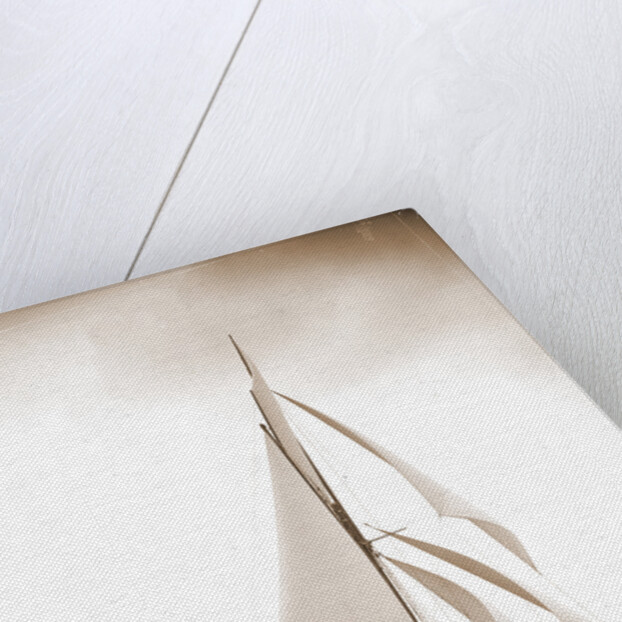 British cutter Britannia by Henry Greenwood Peabody