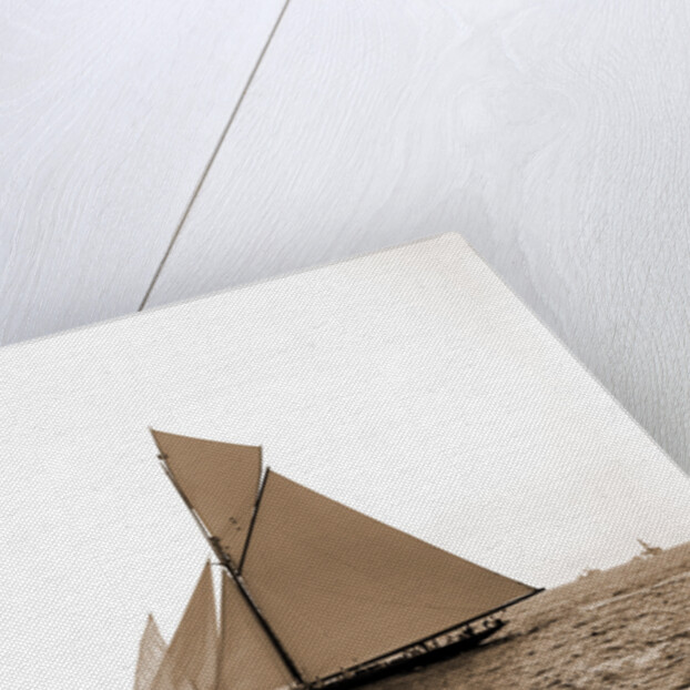 Valkyrie rounding outer mark, Valkyrie II (Yacht) by Anonymous