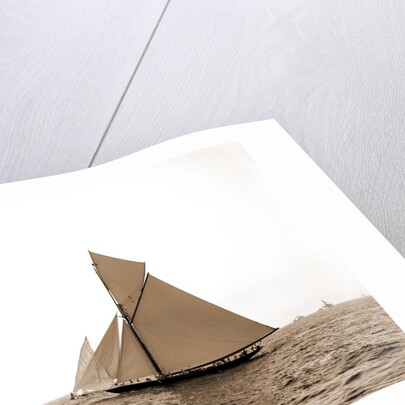 Valkyrie rounding outer mark, Valkyrie II (Yacht) by Anonymous