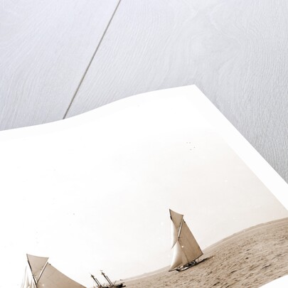 Start, The, Defender (Yacht) by Anonymous