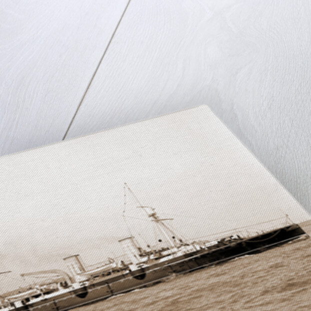 Italian cruiser Giovanni Bausan, Giovanni Bausan (Ship), 1890 by Anonymous