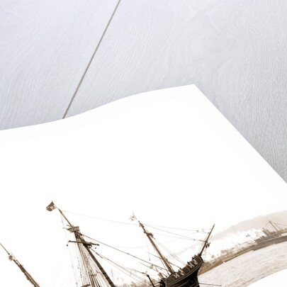 Spanish caravel Santa Maria, Santa Maria (Sailing ship : Replica), 1892 by Anonymous