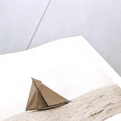 Columbia and Shamrock I on the line, Columbia (Sloop), Shamrock I (Yacht) by Anonymous