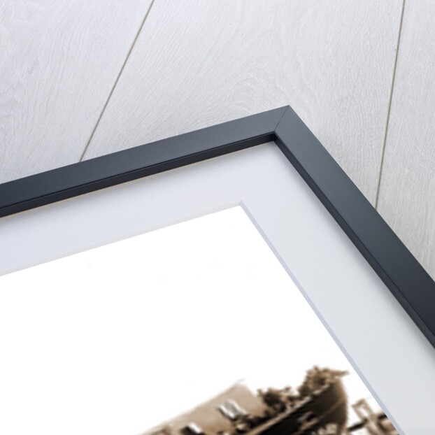 Launch of the str. Harvard, Harvard (Freighter), 1900 by Anonymous