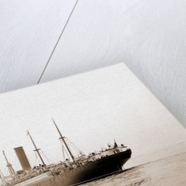 Saxonia, Cunard Line, Saxonia (Steamship), 1880 by Anonymous