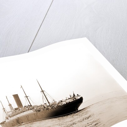 Saxonia, Cunard Line, Saxonia (Steamship), 1880 by Anonymous