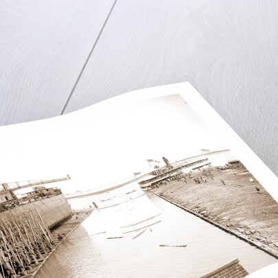 Str. Simon J. Murphy on the ways, 1900 by Anonymous